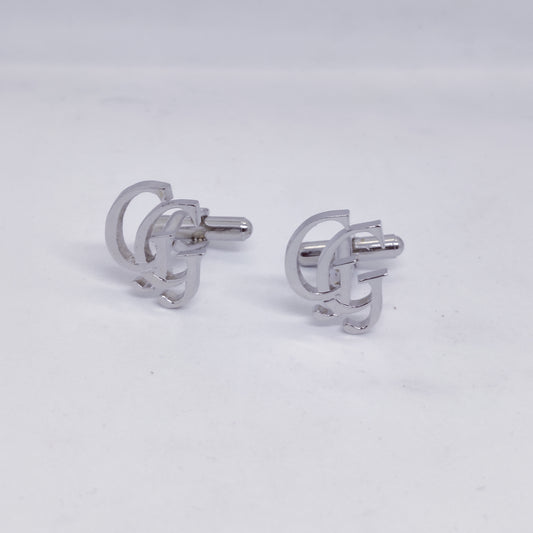 GG Double Initial Cufflinks