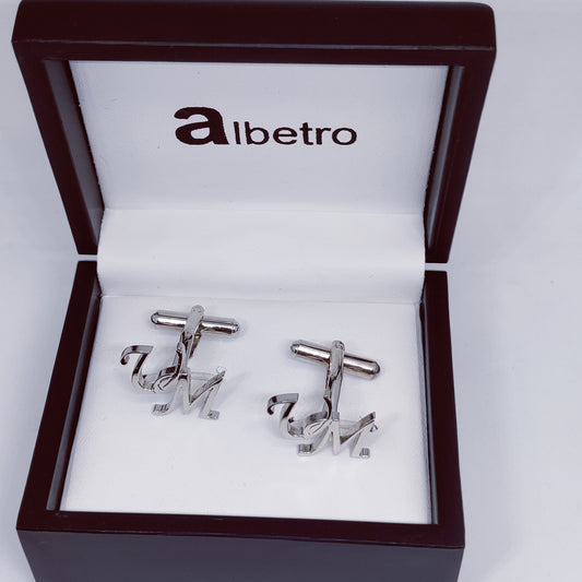 UM double initial cufflinks