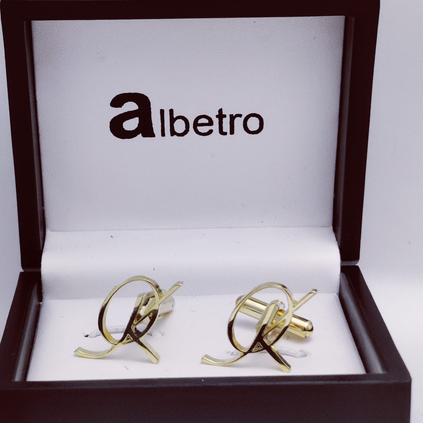 OK Double Initial Cufflinks