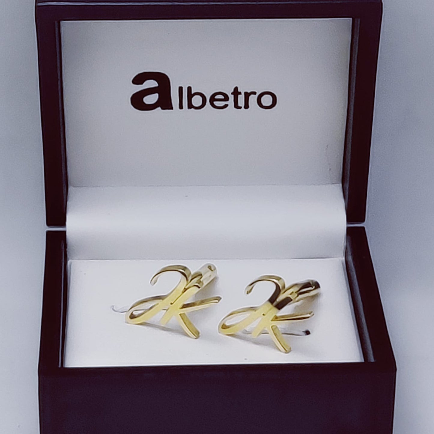 JK Double Initial Cufflinks