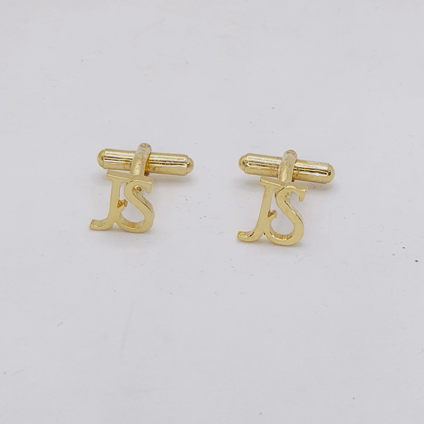 JS Double Initial Cufflinks