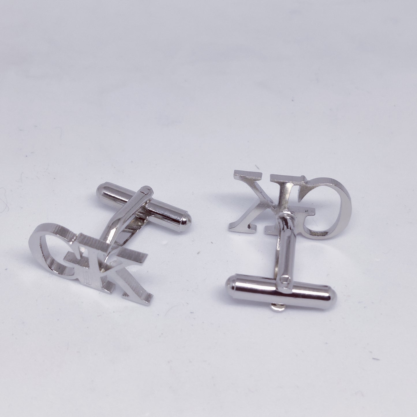 GK Double Initial Cufflinks