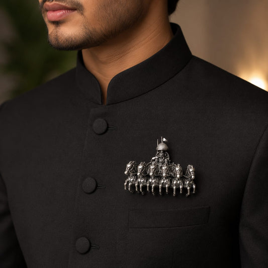 Surya Shadashva Brooch