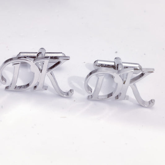 DK Double Initial Cufflinks