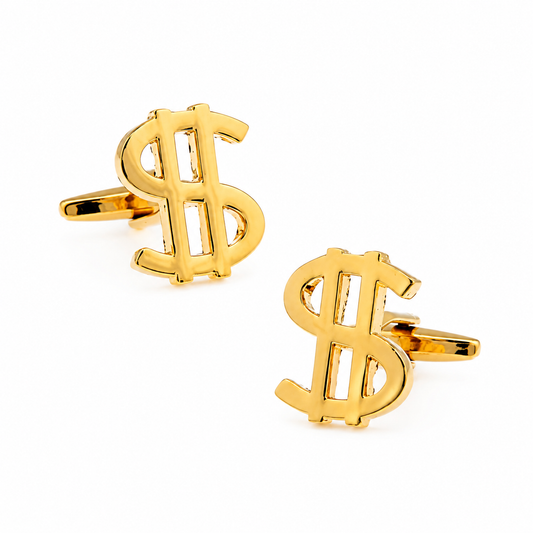 Dollar Sign Cufflinks