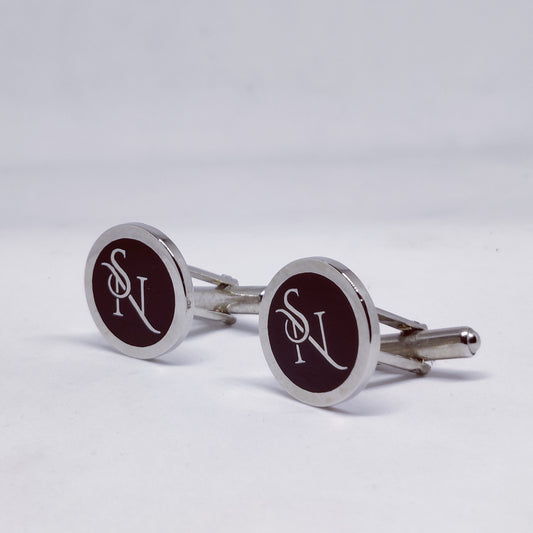 NS Initial Monogram Cufflinks