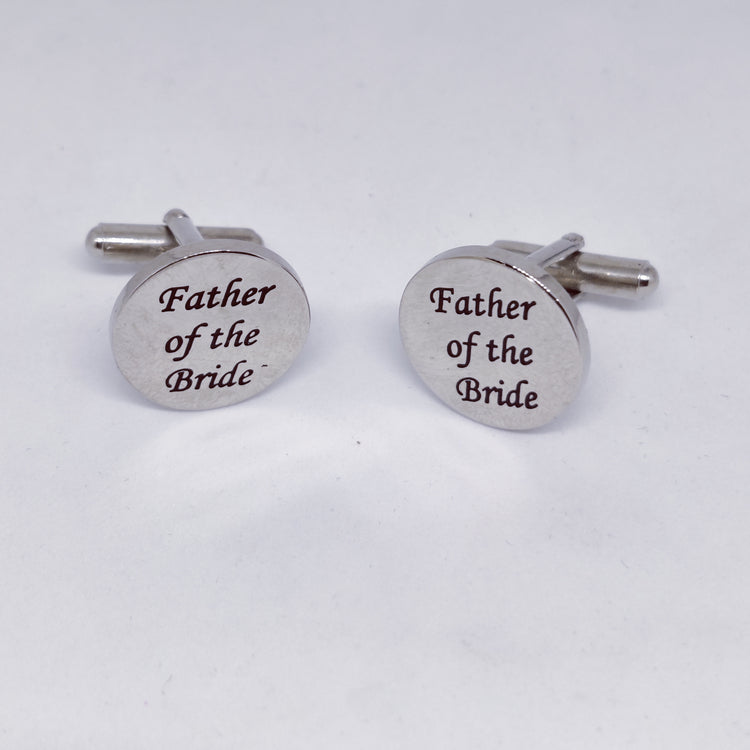 Father of the Bride Cufflinks
