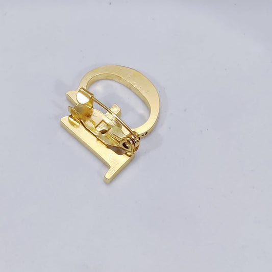 G1 Double Initial Lapel Pin