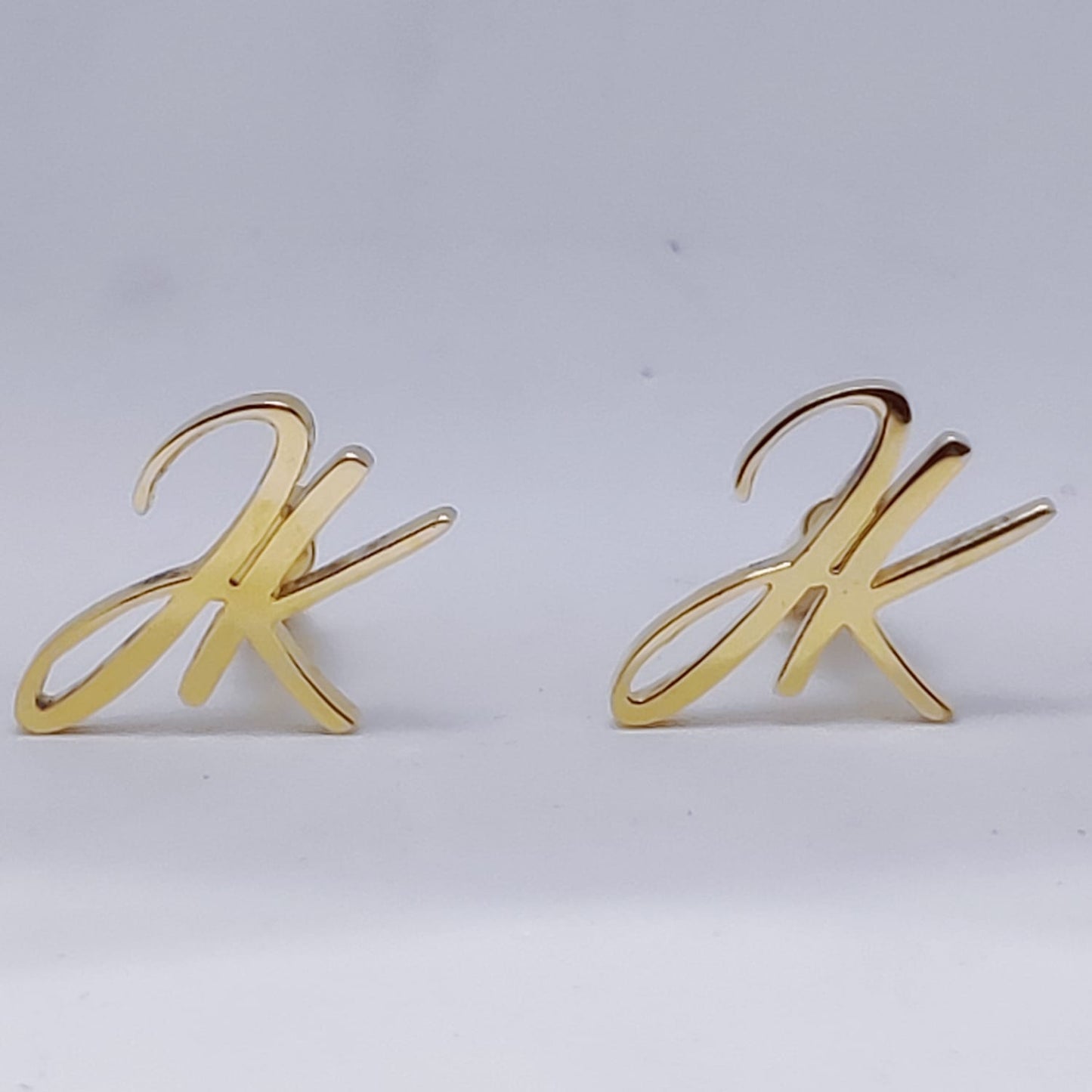 JK Double Initial Cufflinks