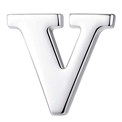 Albetro Personalized Initials Letter Lapel Pin Brooch (A-Z) - SHOPWITHSTYLE
