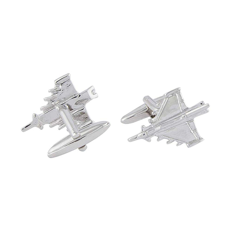 Silver Jet Cufflinks