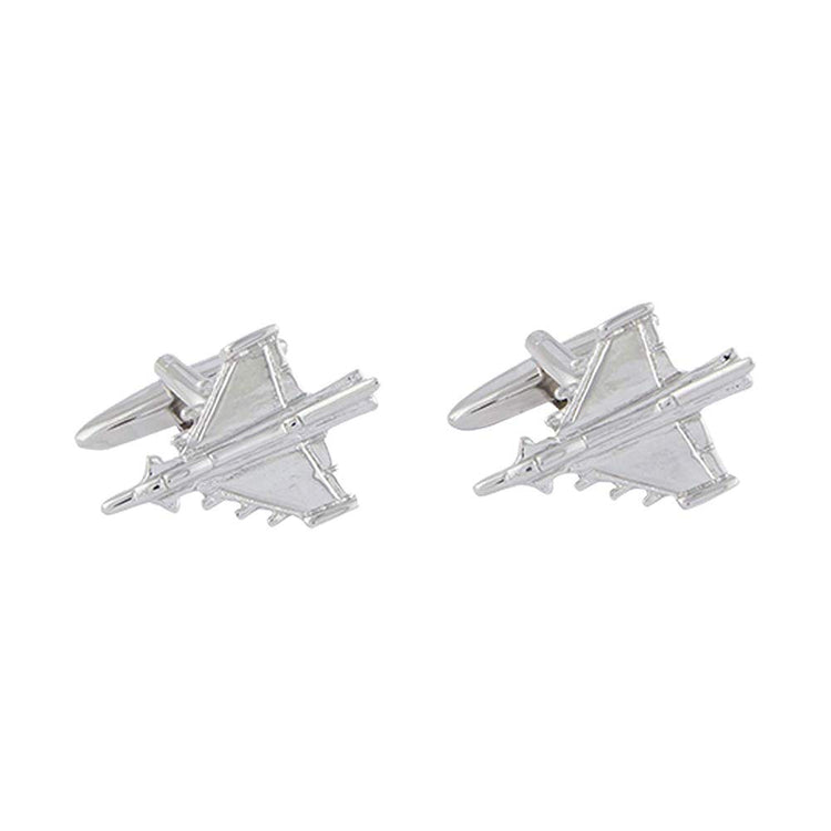 Silver Jet Cufflinks