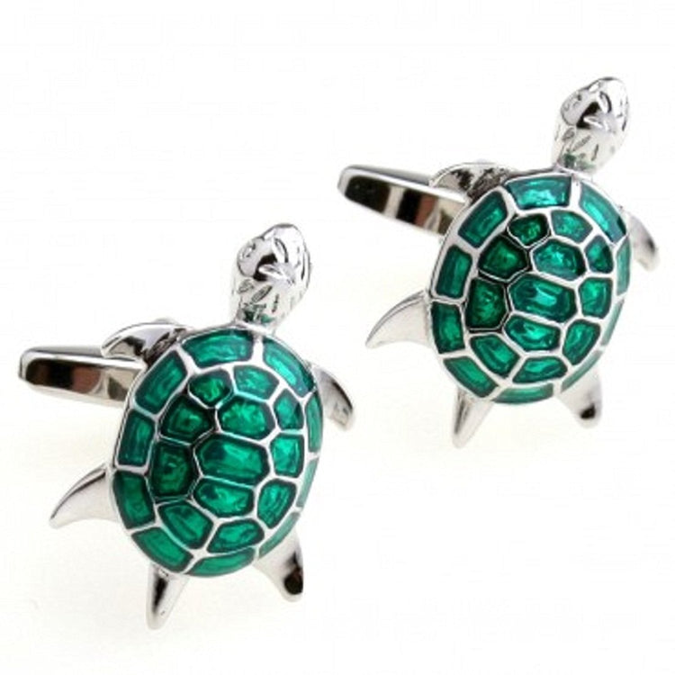 Feng Shui Green Turtles Cufflinks for Men - SHOPWITHSTYLE