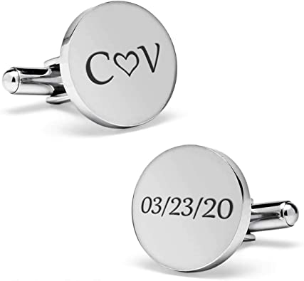 Personalized Custom Engraved Cufflinks