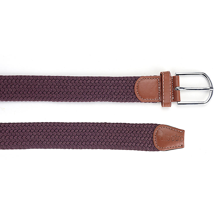 Woven Stretch Braided Belt