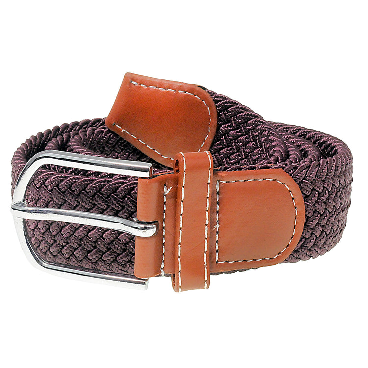 Woven Stretch Braided Belt