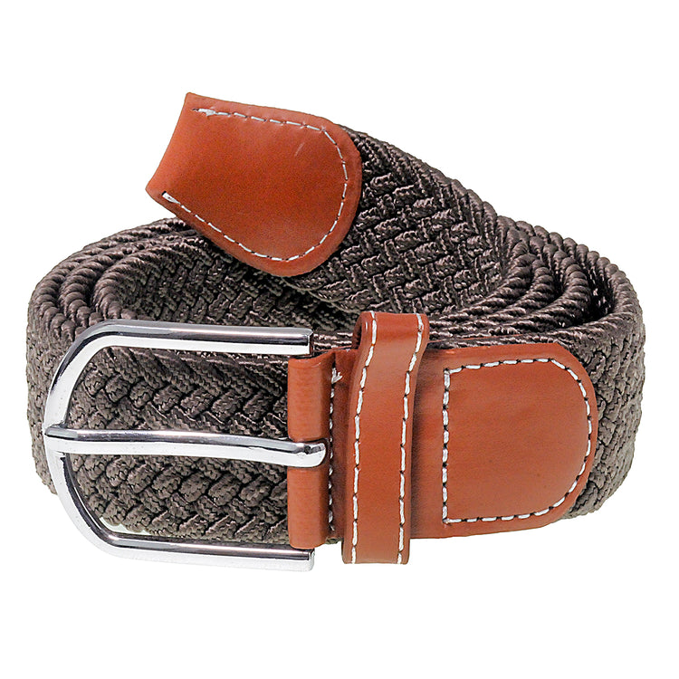 Woven Stretch Braided Belt