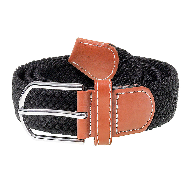 Woven Stretch Braided Belt