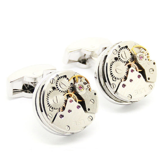 Watch Mechanism Cufflinks - SHOPWITHSTYLE