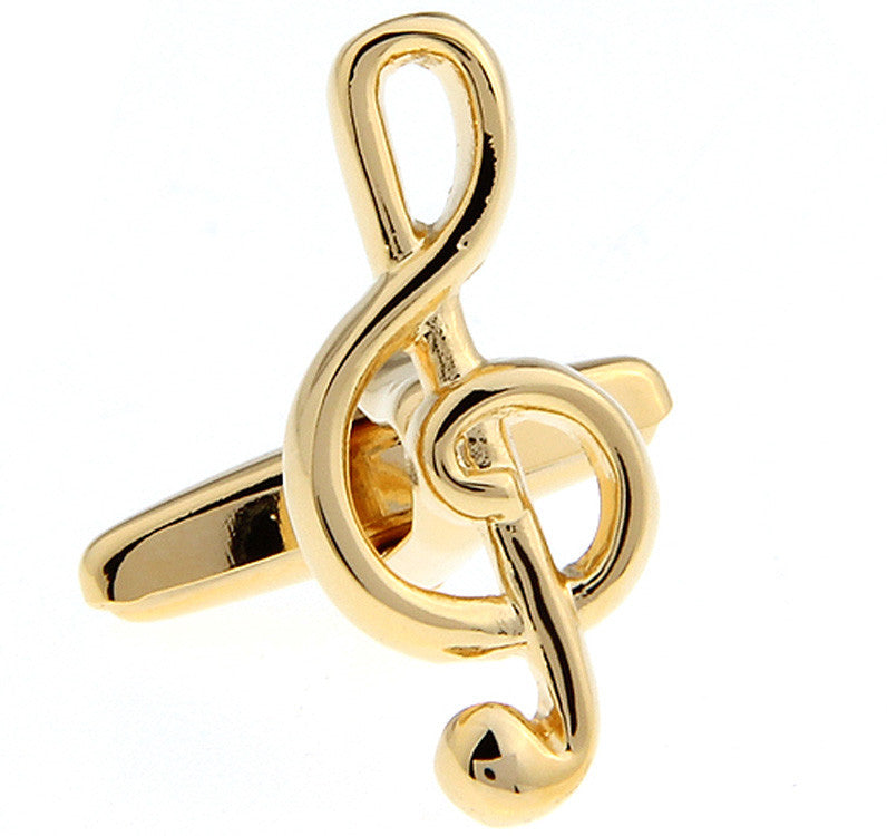 Music Note Cufflinks - SHOPWITHSTYLE