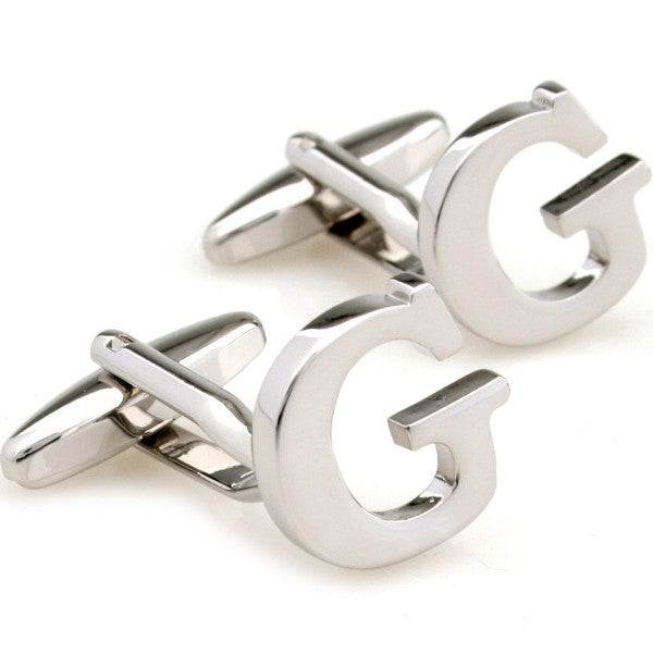 Personalized Alphabet Cuff links - SHOPWITHSTYLE