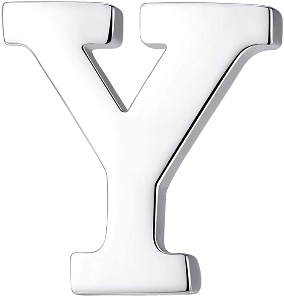 Personalized Initials Letter Lapel Pin Brooch (A-Z)