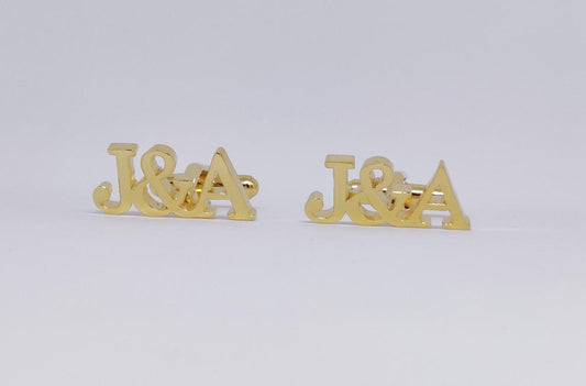 Triple Initial Cufflinks