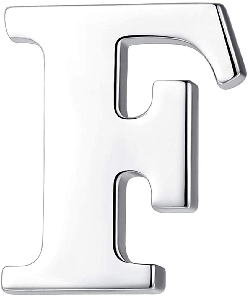 Albetro Personalized Initials Letter Lapel Pin Brooch (A-Z) - SHOPWITHSTYLE