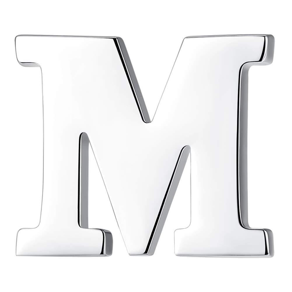 Albetro Personalized Initials Letter Lapel Pin Brooch (A-Z) - SHOPWITHSTYLE