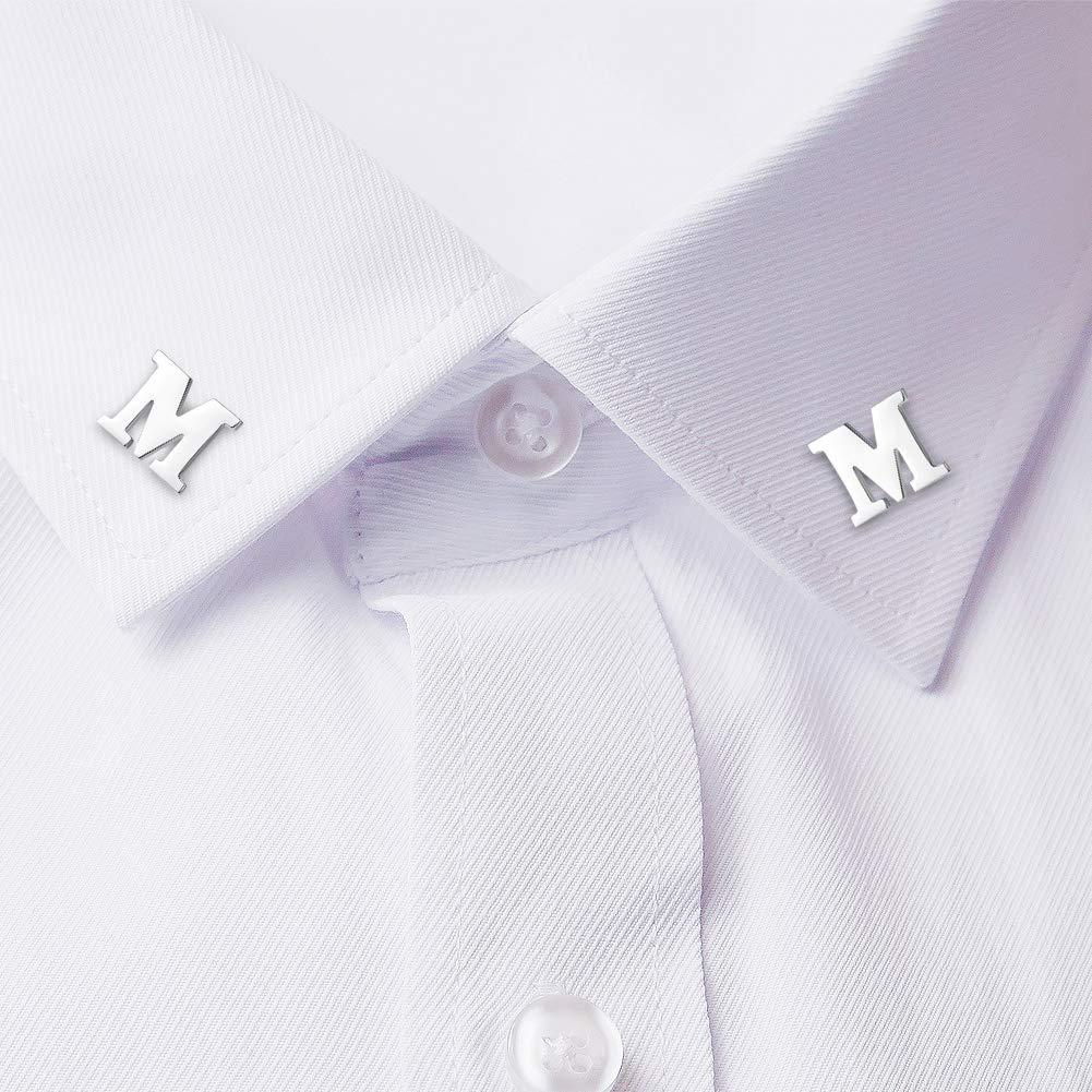Albetro Personalized Initials Letter Lapel Pin Brooch (A-Z) - SHOPWITHSTYLE
