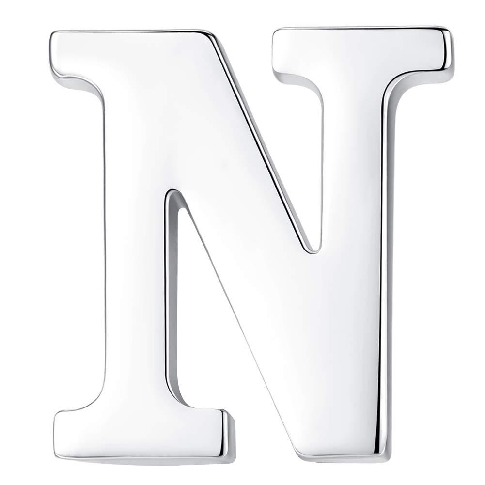 Albetro Personalized Initials Letter Lapel Pin Brooch (A-Z) - SHOPWITHSTYLE