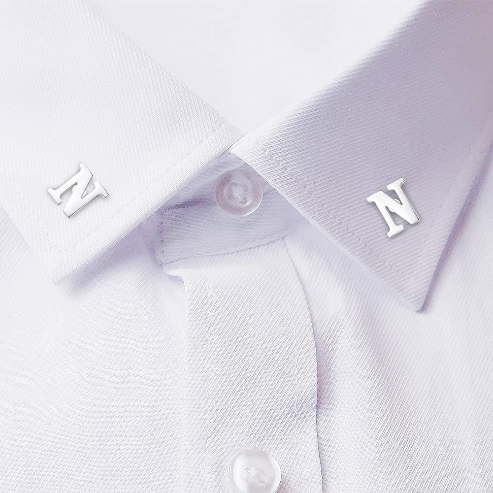 Albetro Personalized Initials Letter Lapel Pin Brooch (A-Z) - SHOPWITHSTYLE
