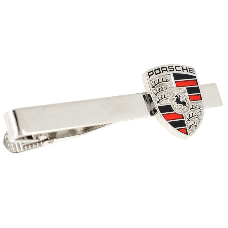 Albetro Silver Car Logo Tie CliP - SHOPWITHSTYLE