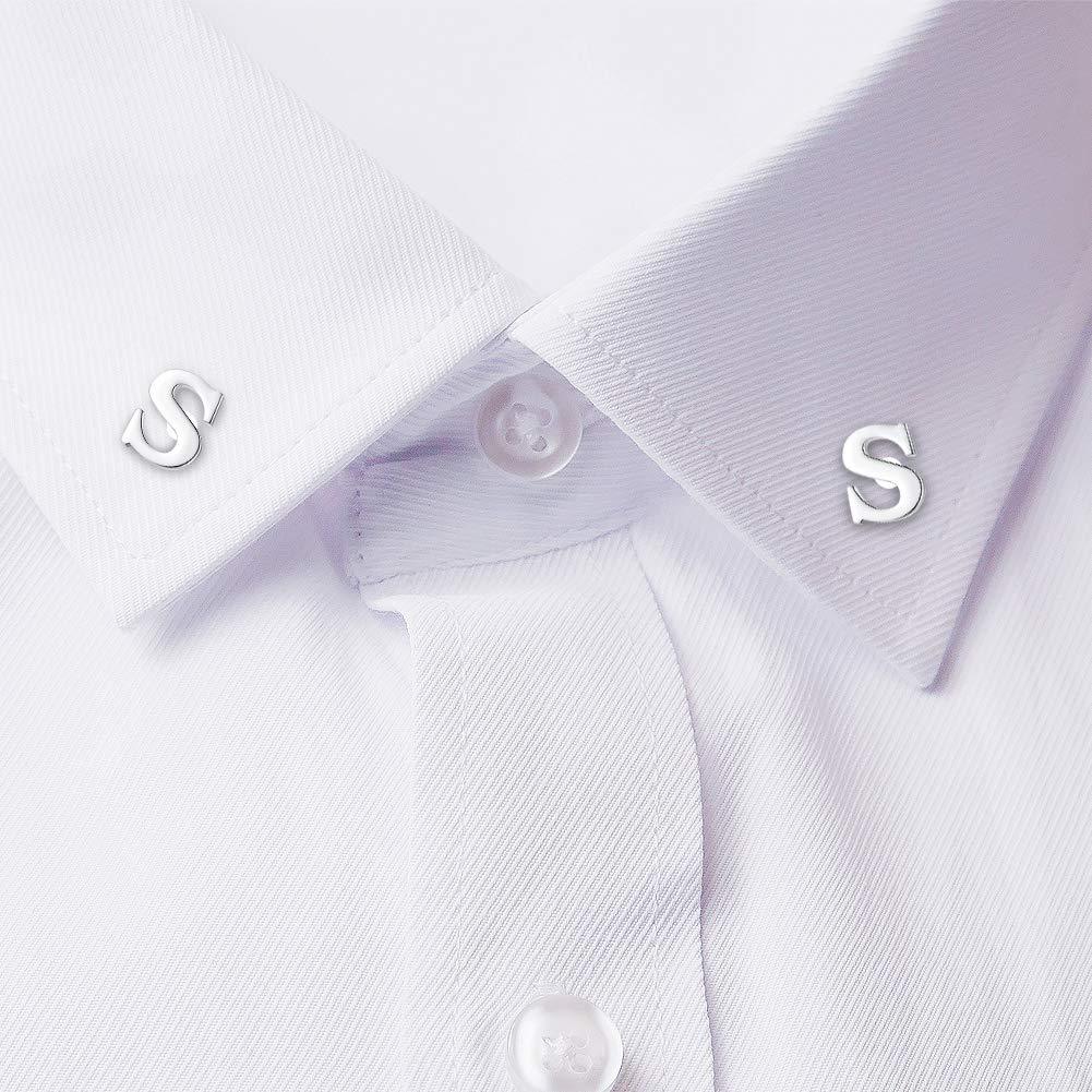 Albetro Personalized Initials Letter Lapel Pin Brooch (A-Z) - SHOPWITHSTYLE