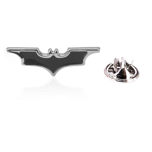 Black Batman Lapel Pin-SHOPWITHSTYLE