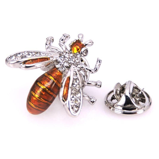 Honeybee Lapel Pin-SHOPWITHSTYLE