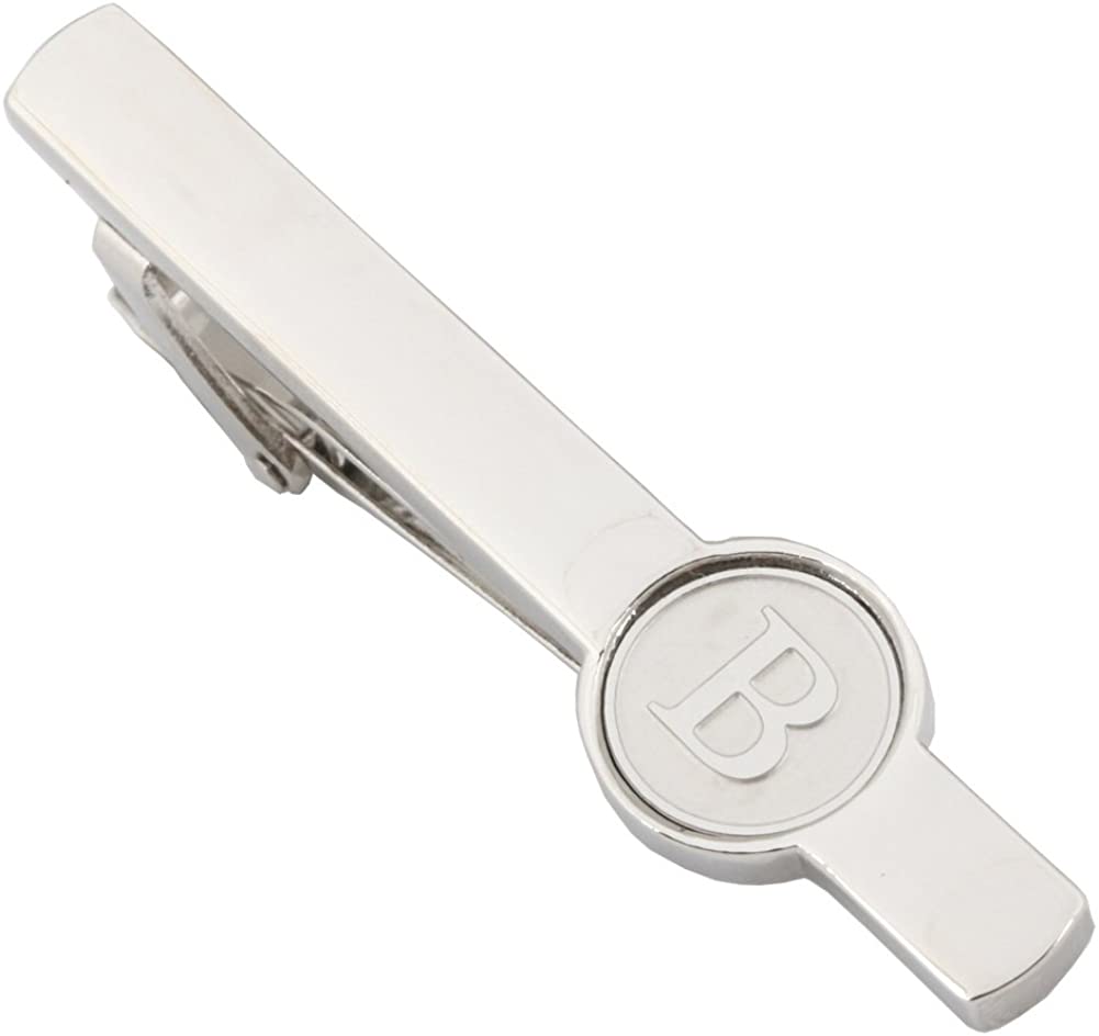 Premium Initial Personalized Letter B Tie Clip-SHOPWITHSTYLE