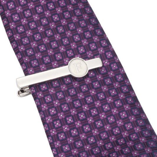 Premium Initial Personalized Letter F Tie Clip-SHOPWITHSTYLE