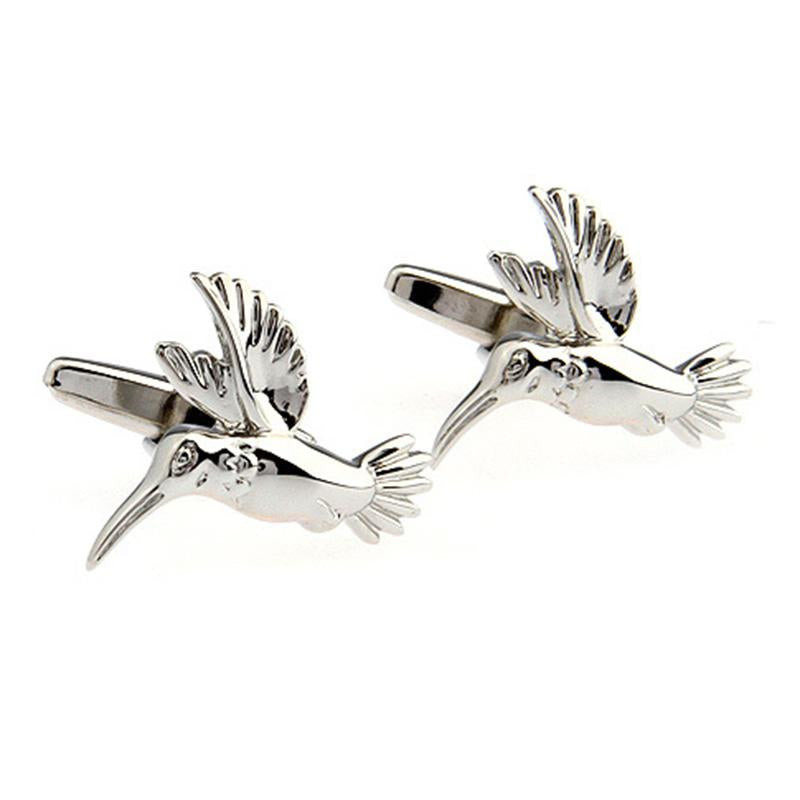 Hummingbird cufflinks- SHOPWITHSTYLE