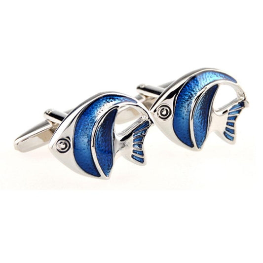 Angel Fish Cufflinks- SHOPWITHSTYLE