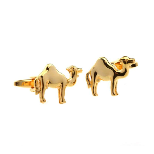 Gold Camel Cufflinks