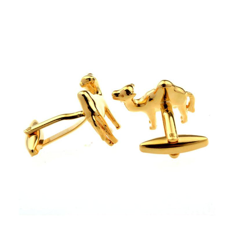 Gold Camel Cufflinks