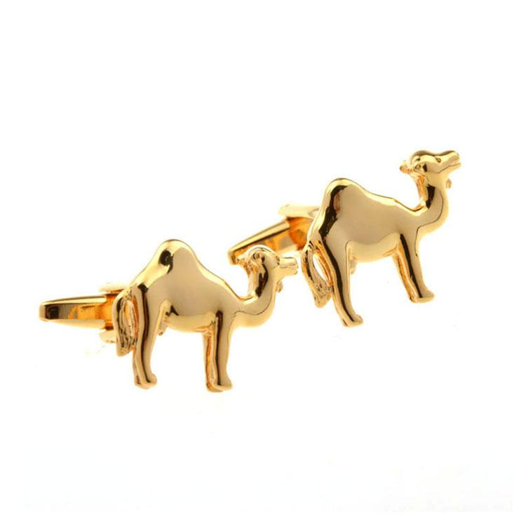 Gold Camel Cufflinks- SHOPWITHSTYLE