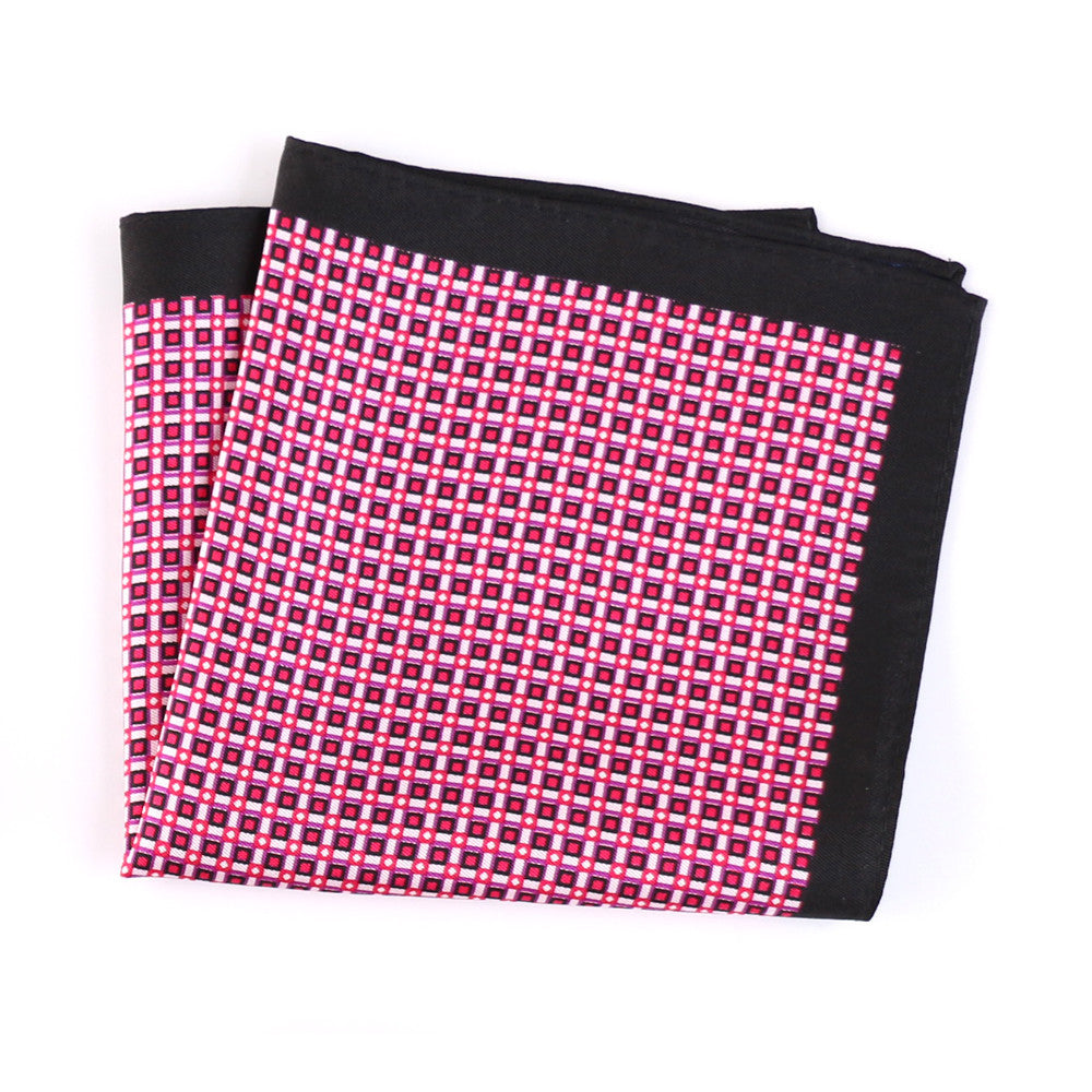 Quadrille Shape Silk Pocket Square - SHOPWITHSTYLE