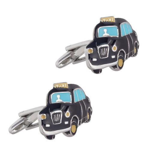 London Vintage Taxi Cufflinks-SHOPWITHSTYLE