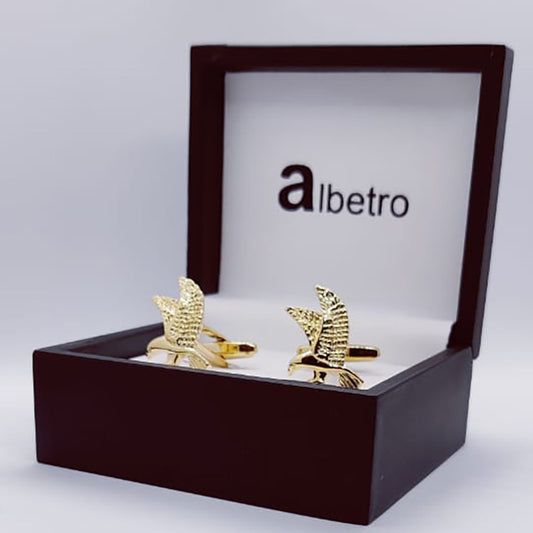 Gold Flying Eagle Cufflinks