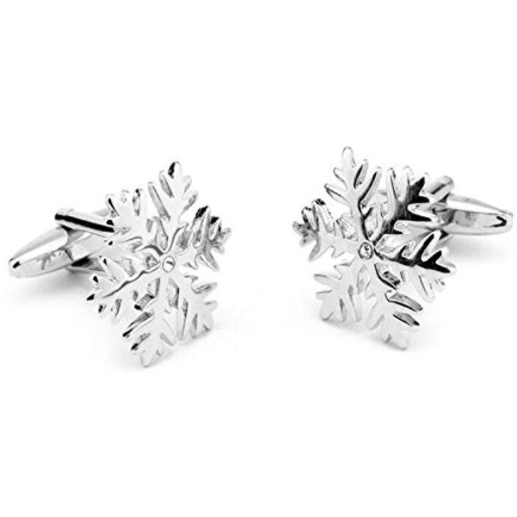 Snowflake Winter Cufflinks