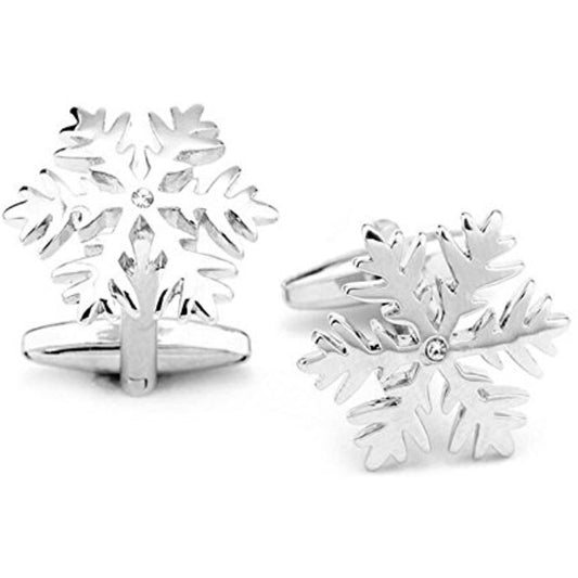 Snowflake Winter Cufflinks