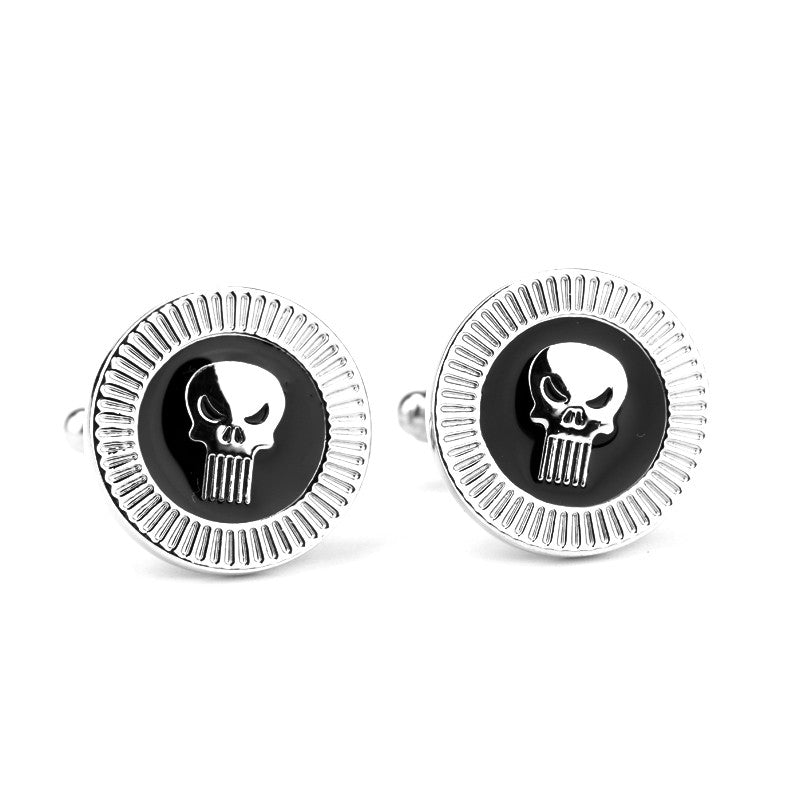 Skull Silver Metal Cuffinks for Men 18 - SHOPWITHSTYLE