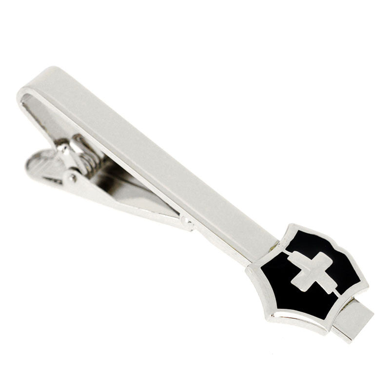 Black Victorinox Swiss Army Knife Tie Clip - SHOPWITHSTYLE